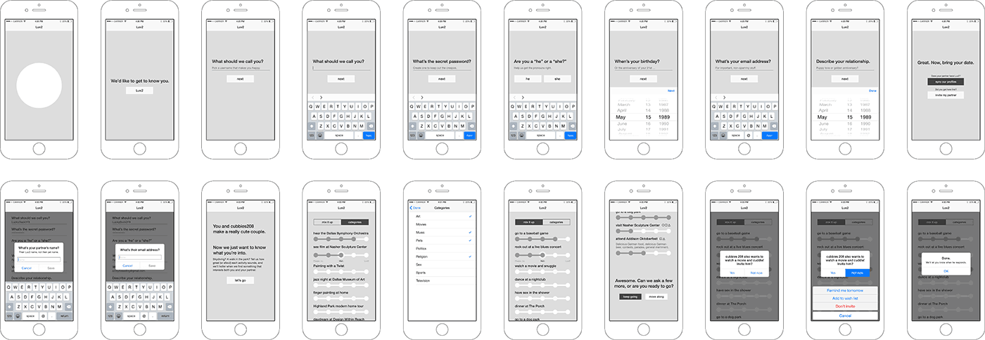 wireframes